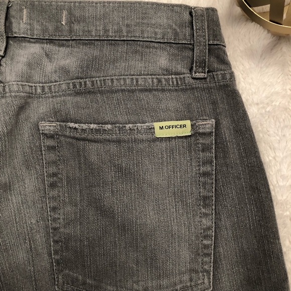 M. Officer Slim Fit Gray Jeans - Picture 5 of 7